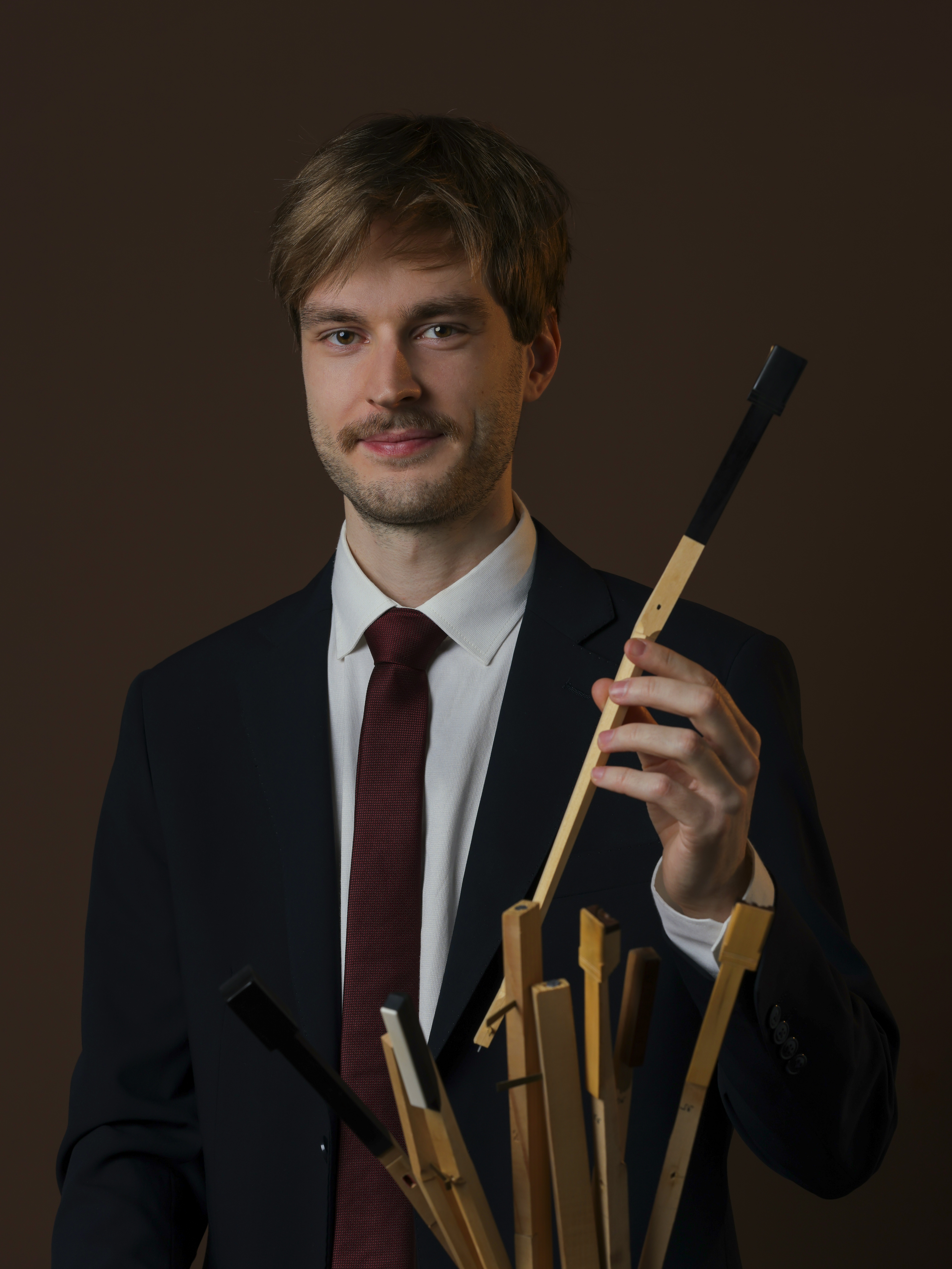 Portrait de Gyula Szilágyi, Clavecin
